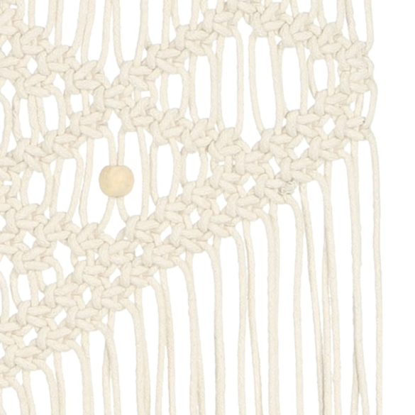 pamut makramé fali dísz 40 x 80 cm