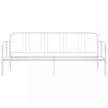 fehér fém kanapéágy-keret 90 x 200 cm