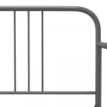 szürke fém kanapéágy-keret 90 x 200 cm