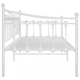 fehér fém kanapéágykeret 90 x 200 cm