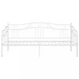 fehér fém kanapéágykeret 90 x 200 cm