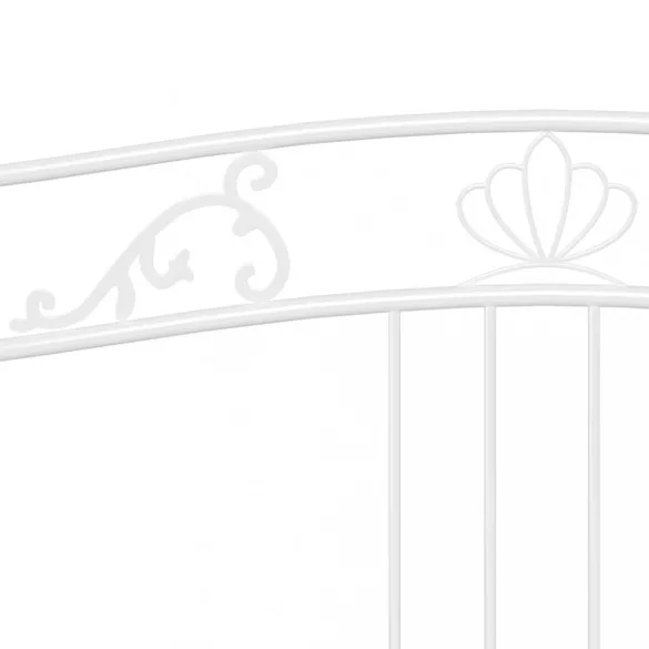 fehér fém kanapéágykeret 90 x 200 cm