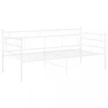 fehér fém kanapéágykeret 90 x 200 cm