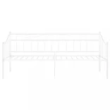 fehér fém kanapéágykeret 90 x 200 cm