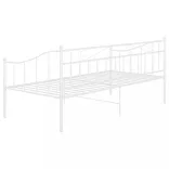 fehér fém kanapéágykeret 90 x 200 cm