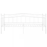 fehér fém kanapéágykeret 90 x 200 cm