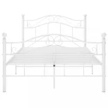 fehér fém ágykeret 120 x 200 cm