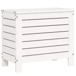 fehér 7 részes tömör fenyőfa kerti kanapészett