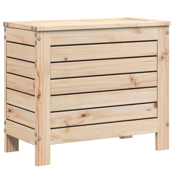 7 részes tömör fenyőfa kerti kanapészett