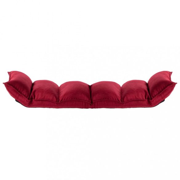 bordó összecsukható szövet padlómatrac