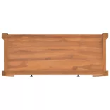 újrahasznosított tíkfa TV-szekrény 100 x 40 x 45 cm