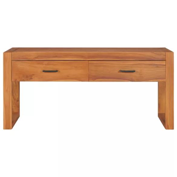 újrahasznosított tíkfa TV-szekrény 100 x 40 x 45 cm