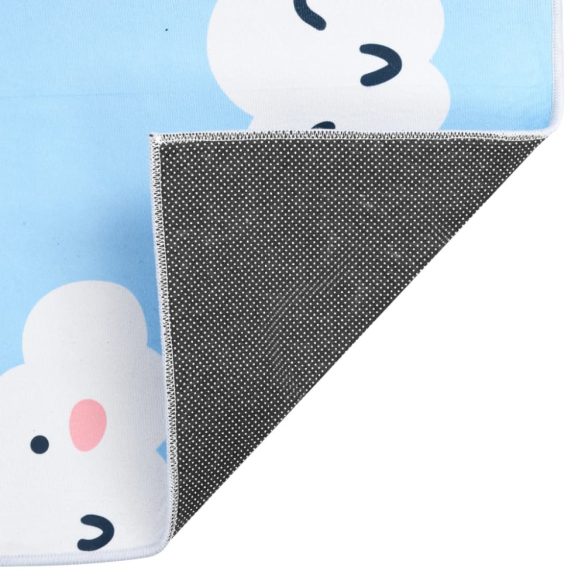 többszínű mintás szövetszőnyeg 160 x 230 cm