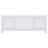 fehér szerelt fa radiátorburkolat 78 cm
