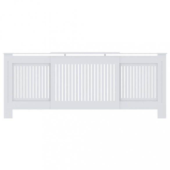 fehér szerelt fa radiátorburkolat 78 cm