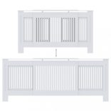 fehér szerelt fa radiátorburkolat 78 cm