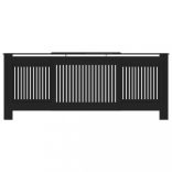 fekete szerelt fa radiátorburkolat 205 cm