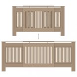 szerelt fa radiátorburkolat 205 cm