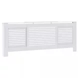 fehér MDF radiátorburkolat 205 cm