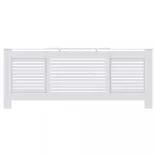 fehér MDF radiátorburkolat 205 cm