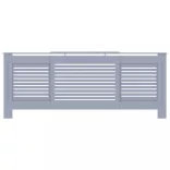 szürke MDF radiátorburkolat 205 cm