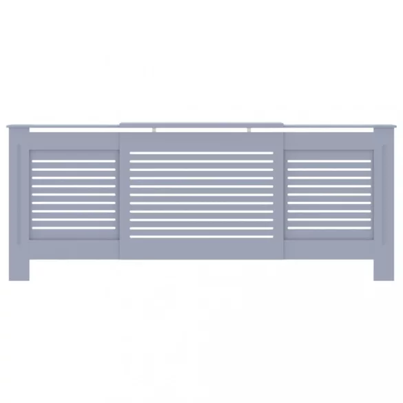 szürke MDF radiátorburkolat 205 cm