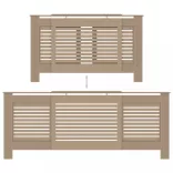 MDF radiátorburkolat 205 cm