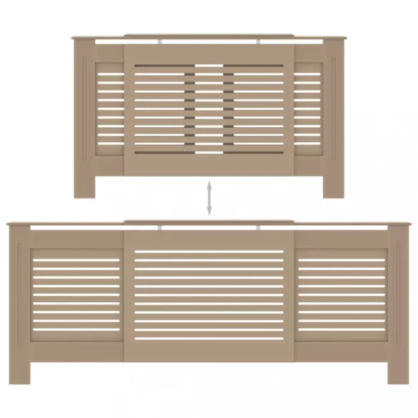 MDF radiátorburkolat 205 cm