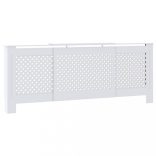 fehér MDF radiátorburkolat 205 cm