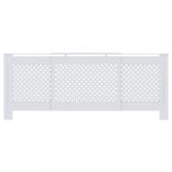fehér MDF radiátorburkolat 205 cm