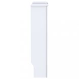 fehér MDF radiátorburkolat 205 cm