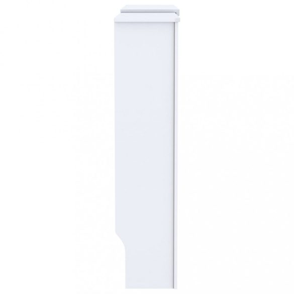 fehér MDF radiátorburkolat 205 cm