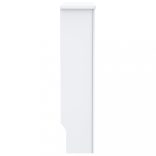 fehér szerelt fa radiátorburkolat 78 cm