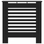 fekete MDF radiátorburkolat 78 cm