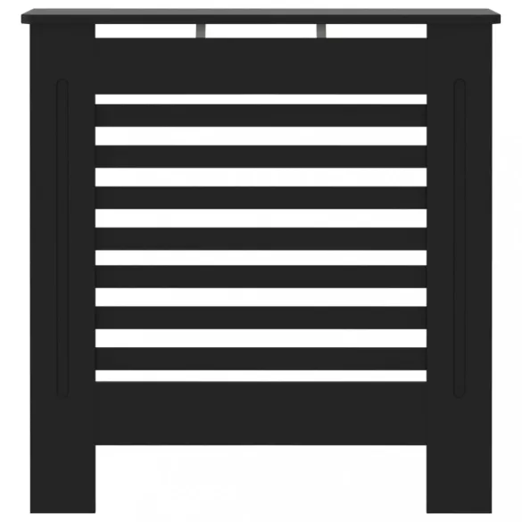 fekete MDF radiátorburkolat 78 cm
