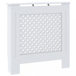 fehér MDF radiátorburkolat 78 cm