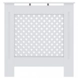 fehér MDF radiátorburkolat 78 cm
