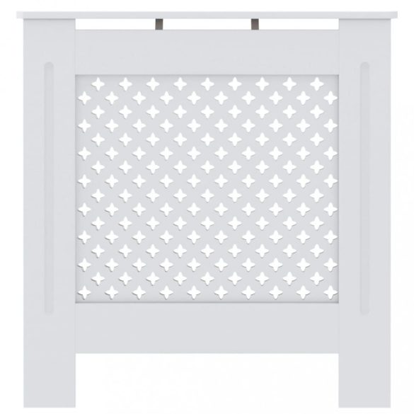 fehér MDF radiátorburkolat 78 cm