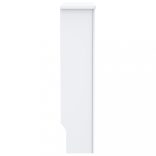 fehér MDF radiátorburkolat 78 cm