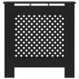 fekete MDF radiátorburkolat 78 cm