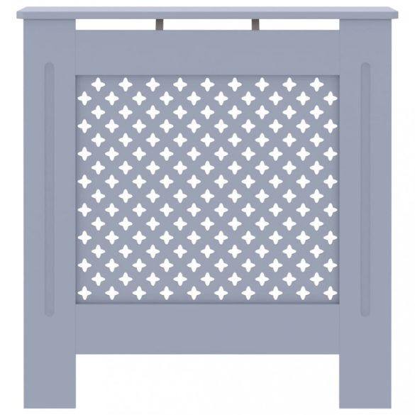 szürke MDF radiátorburkolat 78 cm