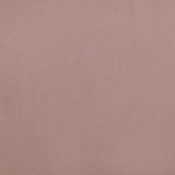 2 db rózsaszín bársony étkezőszék