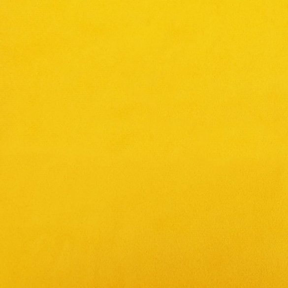 4 db mustársárga bársony étkezőszék