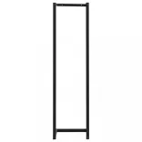 fekete vas törölközőtartó 25 x 20 x 95 cm