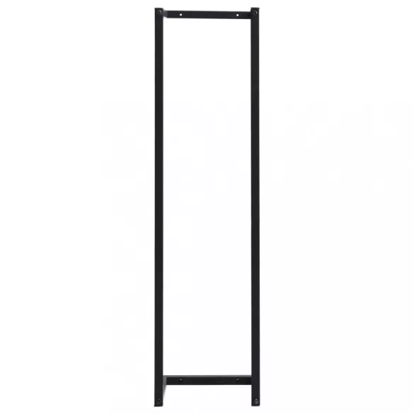 fekete vas törölközőtartó 25 x 20 x 95 cm