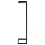 fekete vas törölközőtartó 25 x 20 x 95 cm