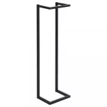 fekete vas törölközőtartó 25 x 20 x 95 cm
