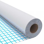 magasfényű ezüst öntapadó PVC bútorfólia 500 x 90 cm