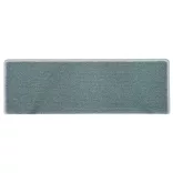 15 db lépcsőszőnyeg 65 x 21 x 4 cm tengerkék téglalap alakú széllel