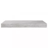 betonszürke MDF lebegő fali polc 50 x 23 x 3,8 cm